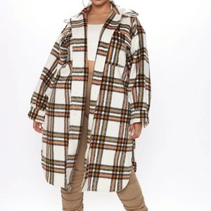 Fashion Nova oversized shacket jacket XL